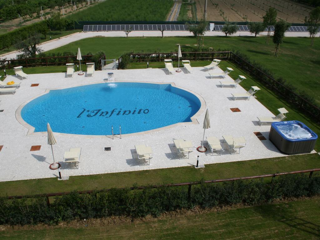 Вилла Agriturismo L'Infinito Gambettola Экстерьер фото